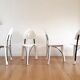 Ensemble de 4 chaises par Pozzi