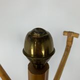 Rattan parrot coat rack and chic jungle style brass