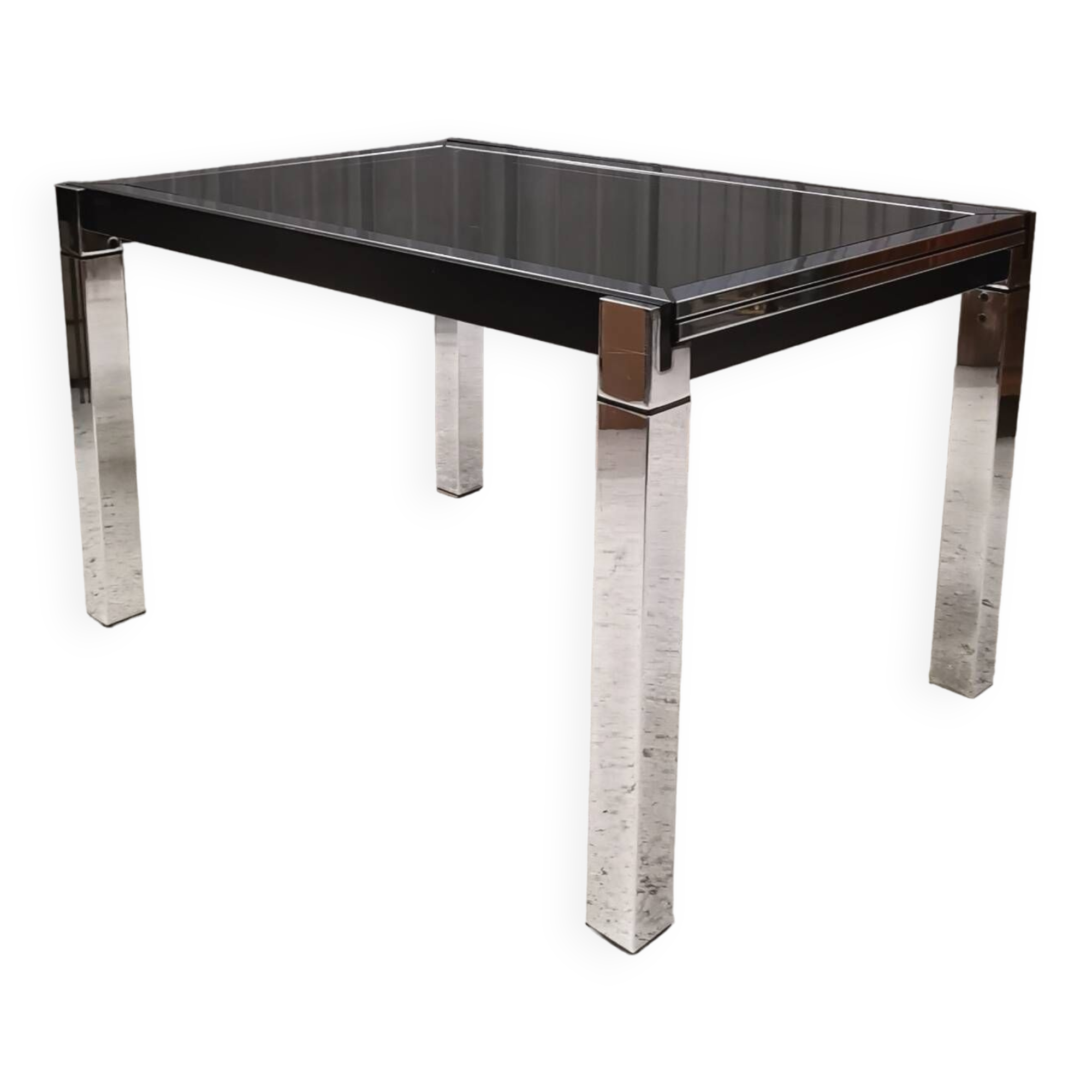 Table extensible La Métal Arredo, Italy, 1970