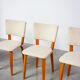 4 chairs modernist Cor Alons plywood wood 1950
