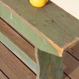 Old farm bench