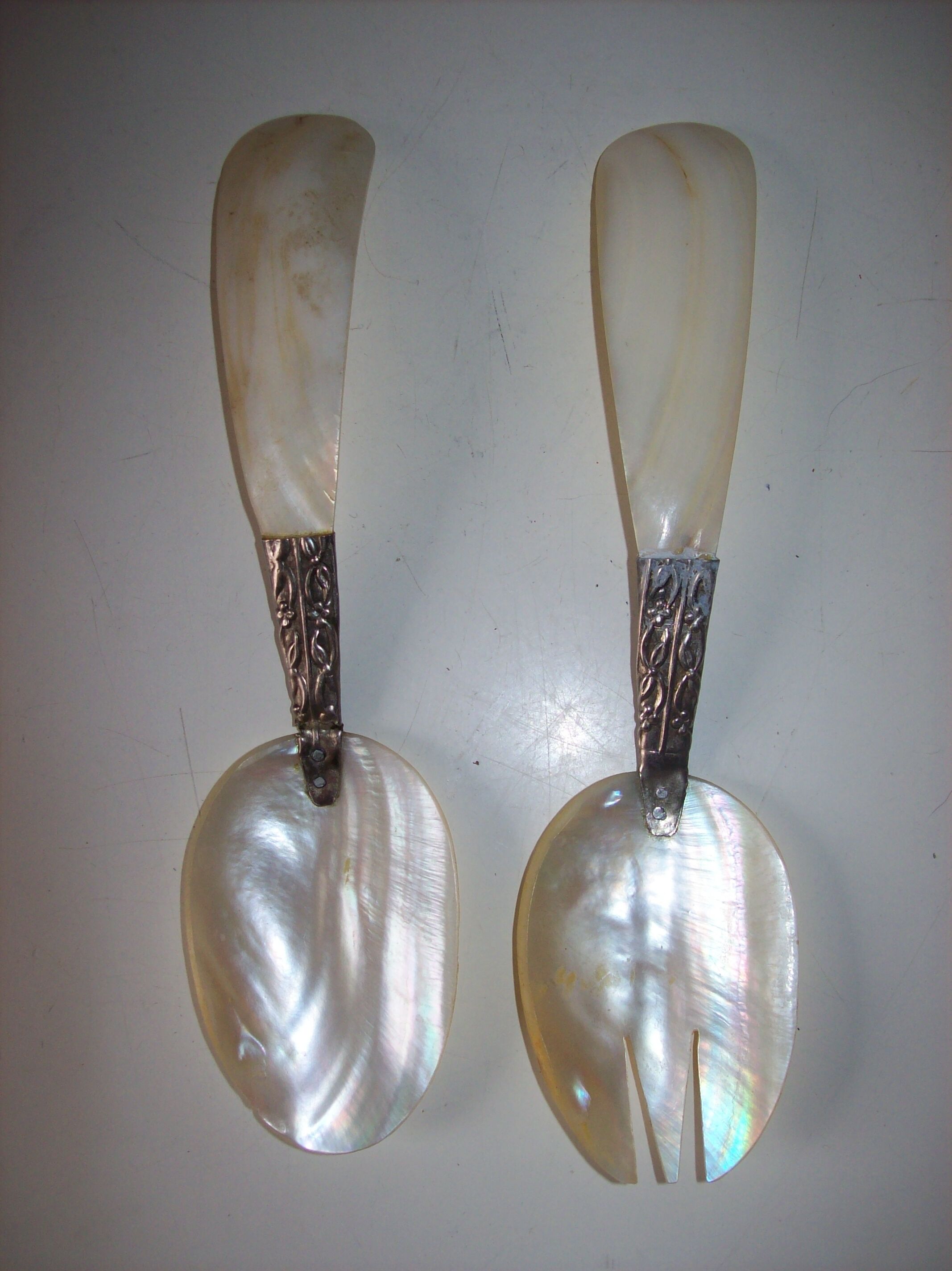 Art Deco mother-of-pearl cutlery