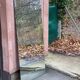 Vintage rectangular mirror without frame 78x156cm