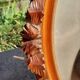 Antique carved wooden frame