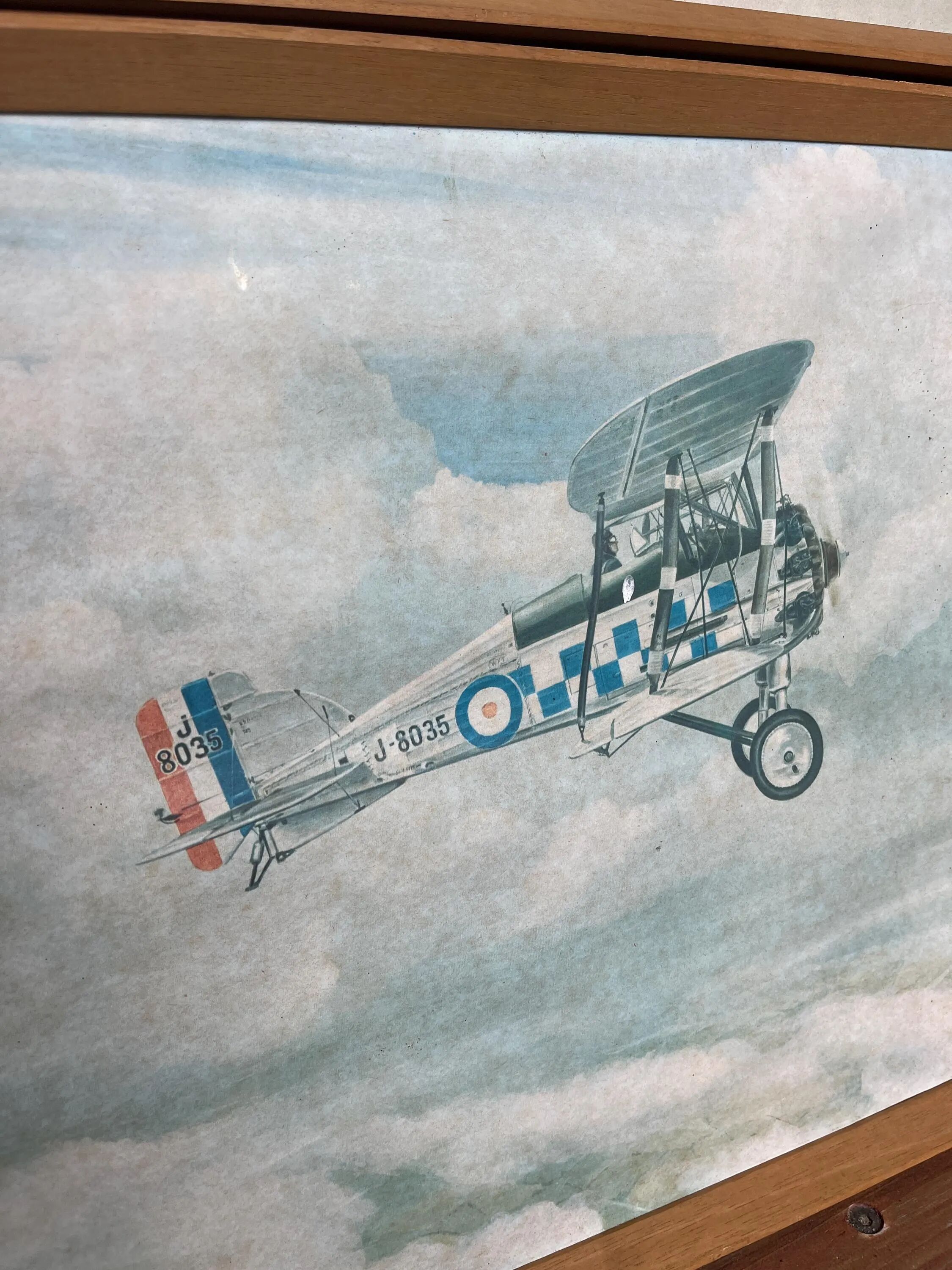 Set of 5 vintage U.S. MILITARY aircraft posters