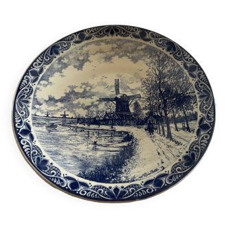 Delfts blauw chemkefa holland earthenware dish