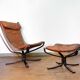 Falcon armchair and ottoman sound, Sigurd Ressell, 70s