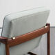 Pair of vintage armchair, cherry, restored