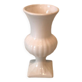 Vase médicis blanc céramique