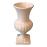 Vase médicis blanc céramique