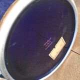 Floor vase Thürigen saxony porcelain probably around 1970 cobalt blue