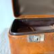 Vintage imitation leather suitcase