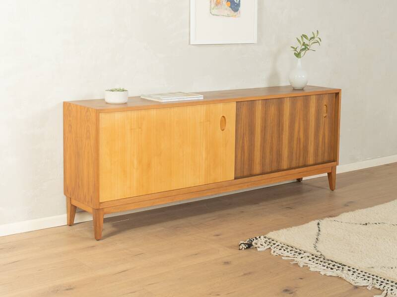 Classic sideboard Type 9F from the 1950s by WK Möbel, "Architekt-Satink" series