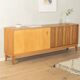 Classic sideboard Type 9F from the 1950s by WK Möbel, "Architekt-Satink" series