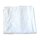 Vintage white woven linen tablecloth