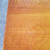 Chest of drawers of the 50s in oak compass feet 4 drawers