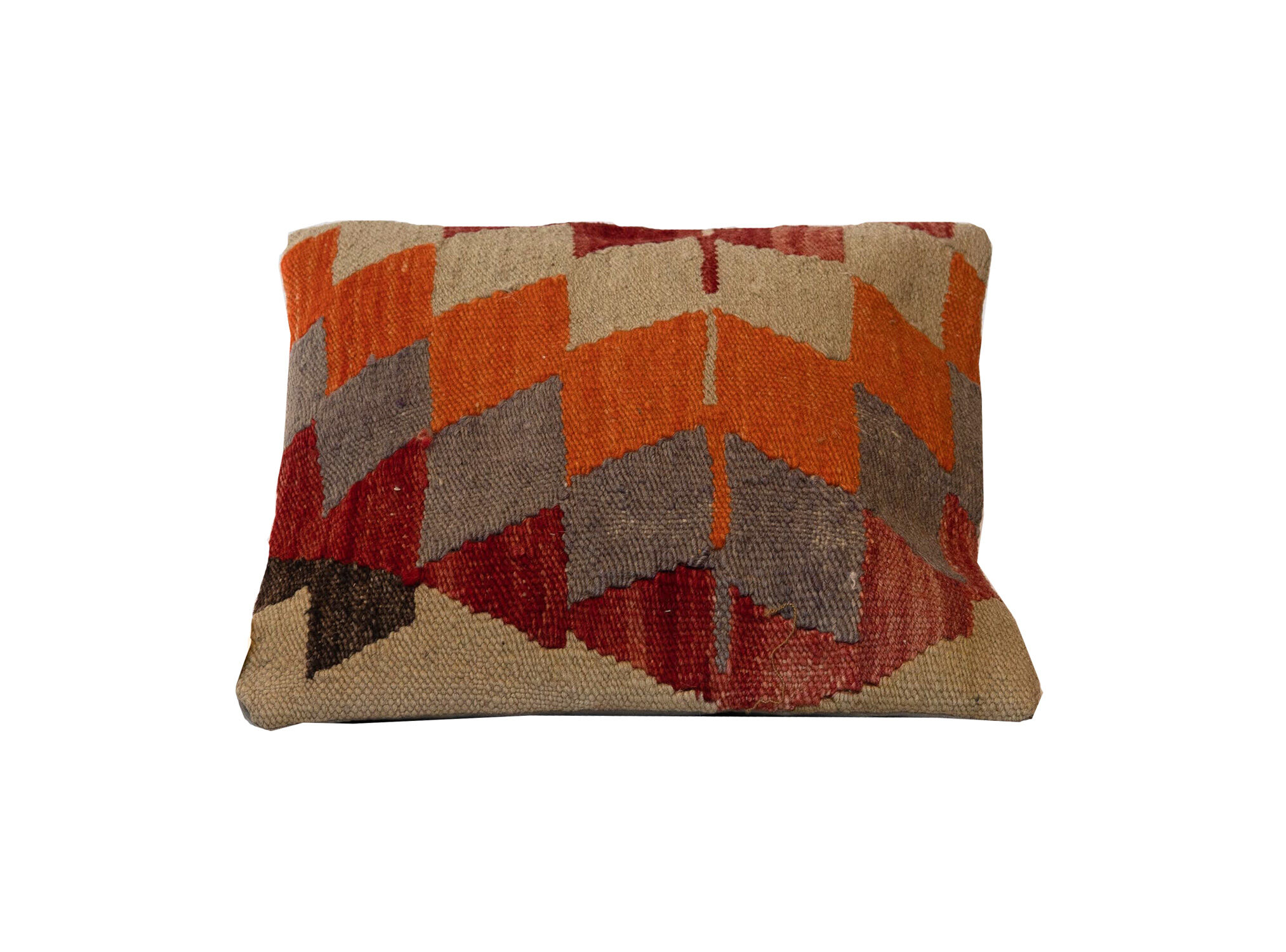 Traditional hand made wool kilim cushion cover