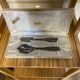 Baptismal cutlery with their box