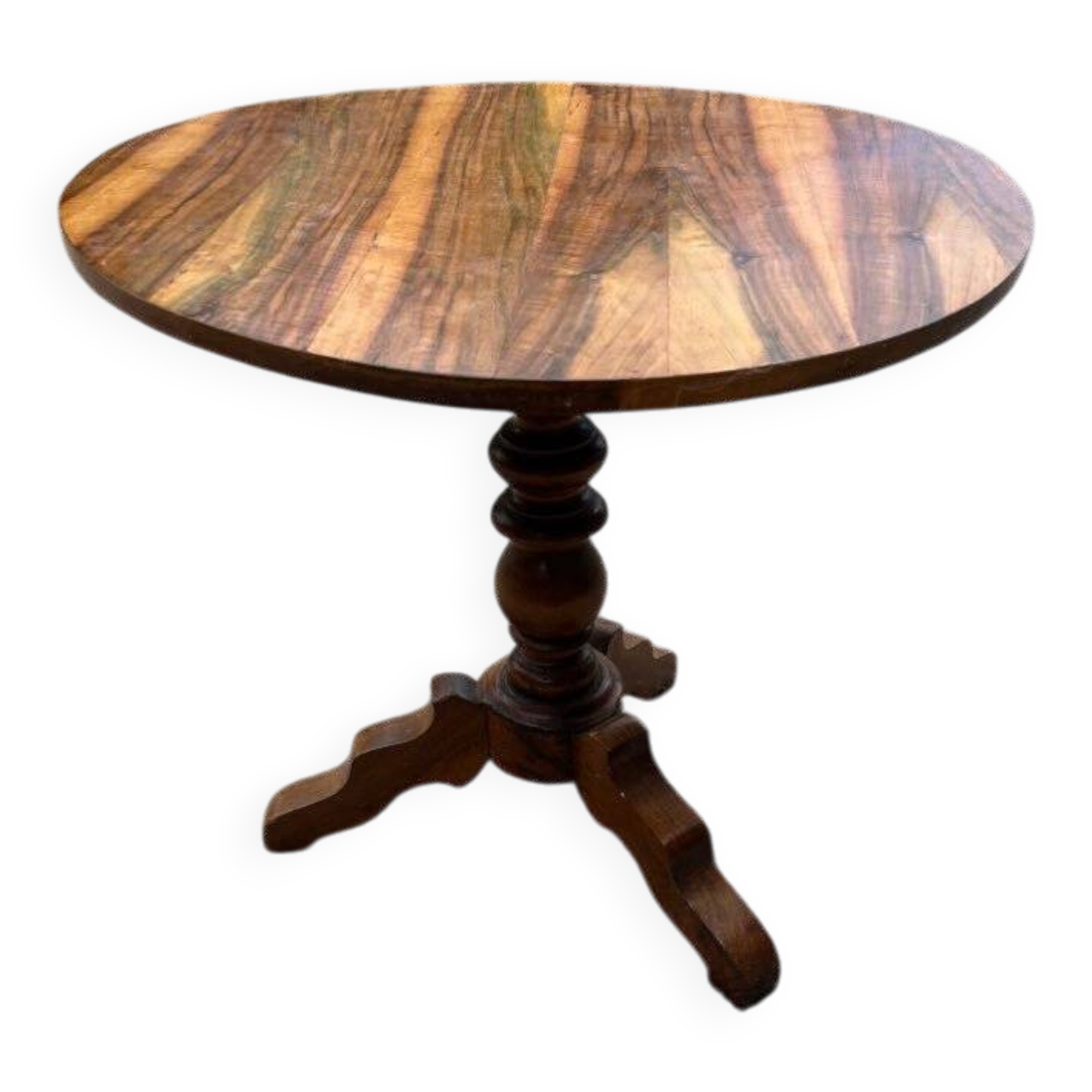 Table d’appoint plateau pivotant
