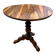 Table d’appoint plateau pivotant