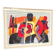 Original Swedish Colour Lithograph – “Composition” by Bo Thorén – Signed – Vintage & Framed
