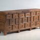 Meuble ancien à multiples tiroirs en bois de pin – Chine, vers 1930