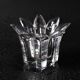 Vintage Royal Crystal Rock Laurus Votive Candle Holder / Italy / 1990s