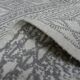 Authentic Nomadel Berber wool kilim rug Tunisian Margoum Beige Grey