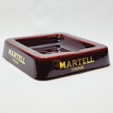 Imposant cendrier publicitaire en céramique Martell Cognac
