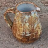 Set of 2 ceramic pitchers from Vallauris Kostanda and Thiry