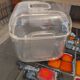 Guzzini ice bucket and its spoon