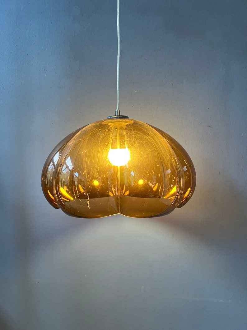 Pendant lamp Herda space age 70s