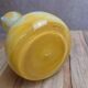 Large yellow and white blown glass pitcher from Italy – 1960s/70s