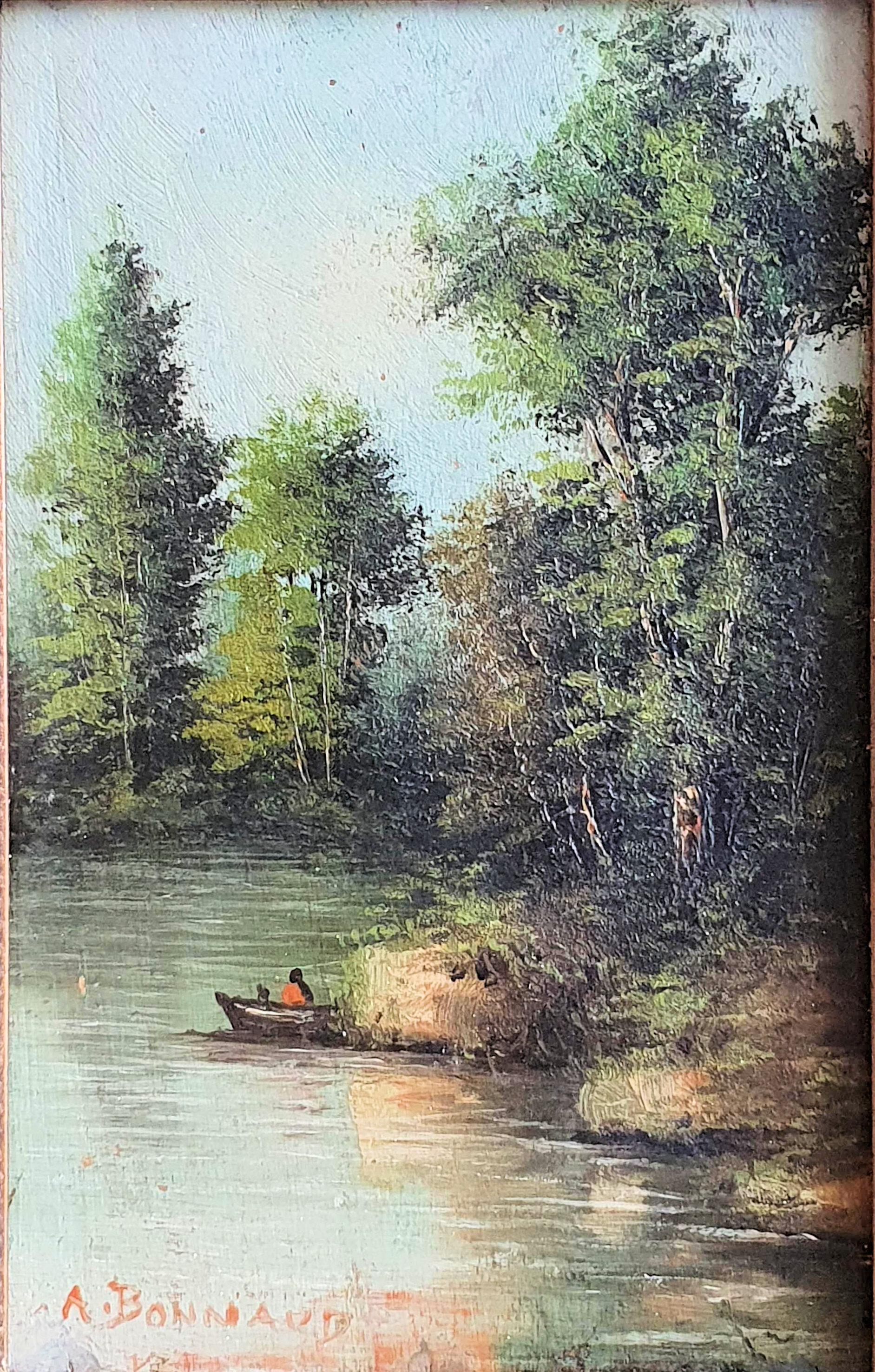 Oil painting by Alain Bonnaud