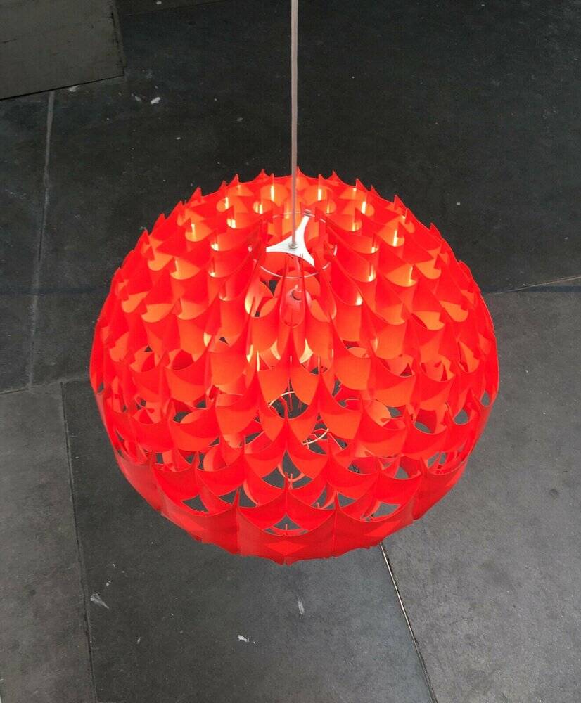 Suspension Rhythmik mid-century by Milanda Havlova for Vest Leuchten, Austria, 1960s.