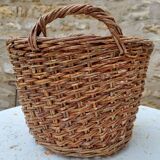 Vintage wicker basket 29 cm