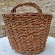 Panier vintage osier 29 cm