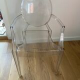 Set of 4 ghost chairs Kartell