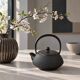 Blue cast iron Japanese teapot Arare – Decoration & collection