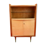 Vintage showcase in ash and French modernist lemon tree
