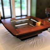 "The Twist" square coffee table