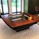 "The Twist" square coffee table