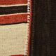 Tapis Kilim vintage fait main, petit format, 101 x 195 cm