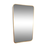 Mirror with frame brass Sant'ambrogio & Berti Italy 1950 s 48x80cm