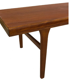 Table low vintage teak