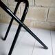 Tabouret en formica pliant années 50