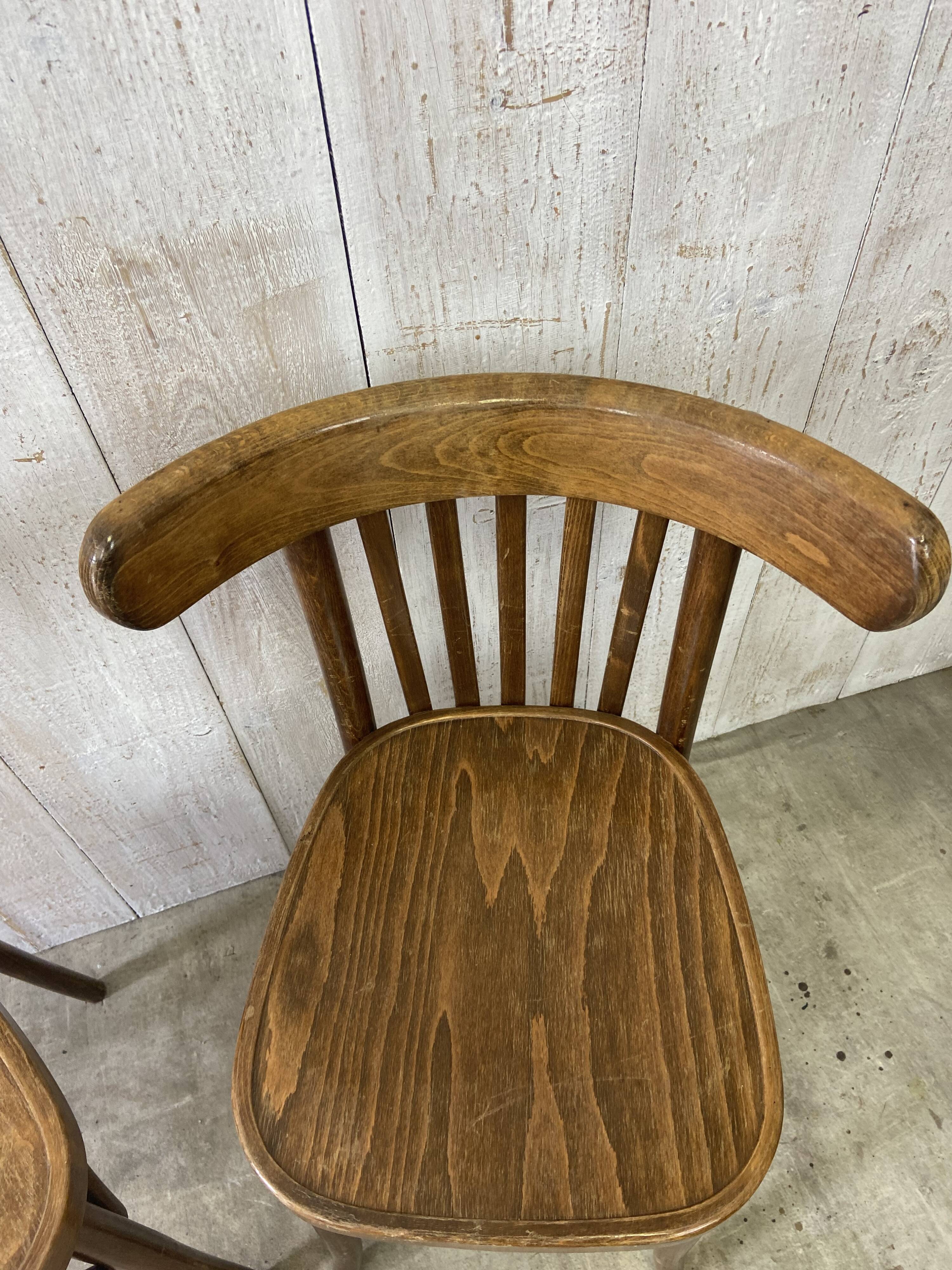 Pair of bistro chairs