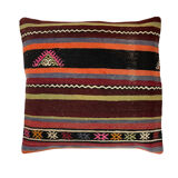 Housse de coussin turque KIlim vintage, 60x60 cm