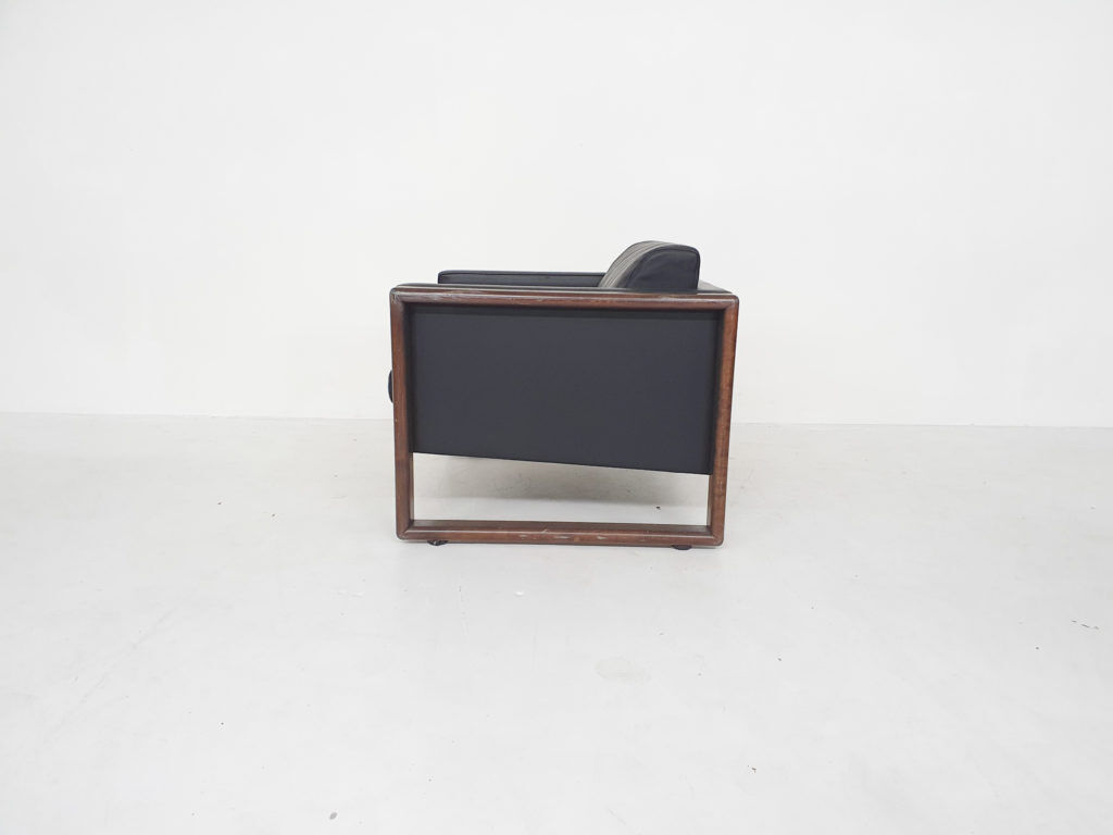 Leather Walter Knoll lounge chair, Germany 1970’s