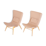 Set of two mid century armchairs made in 1950